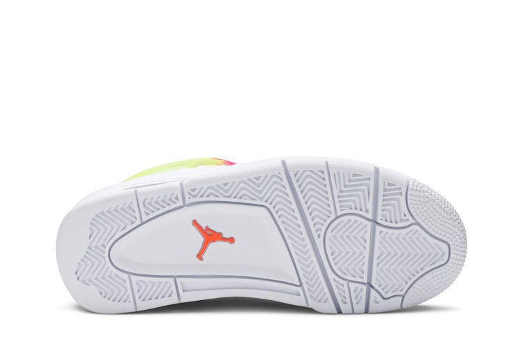 Jordan 4 Retro White Lemon Pink (GS)