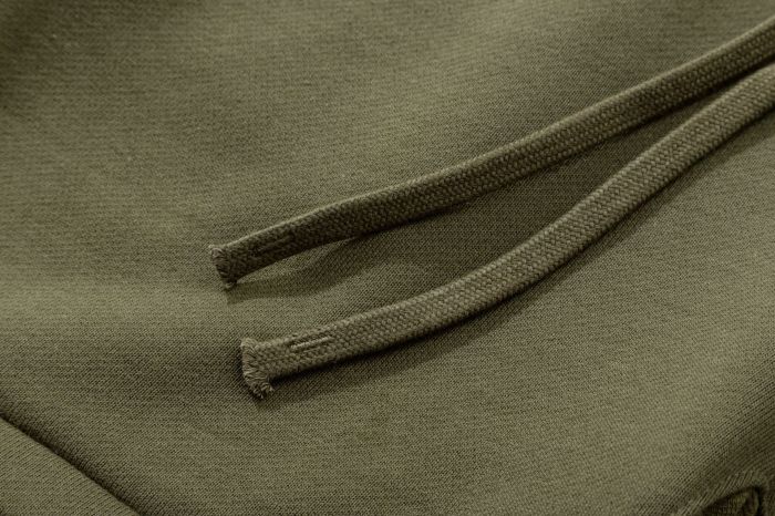 FOG Essentials 2025 Flocked Arch Letter Casual Loose Shorts