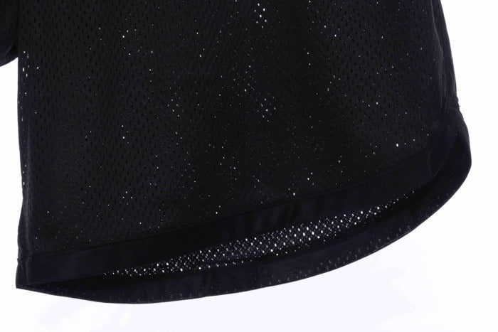 OW logo twill printed shorts