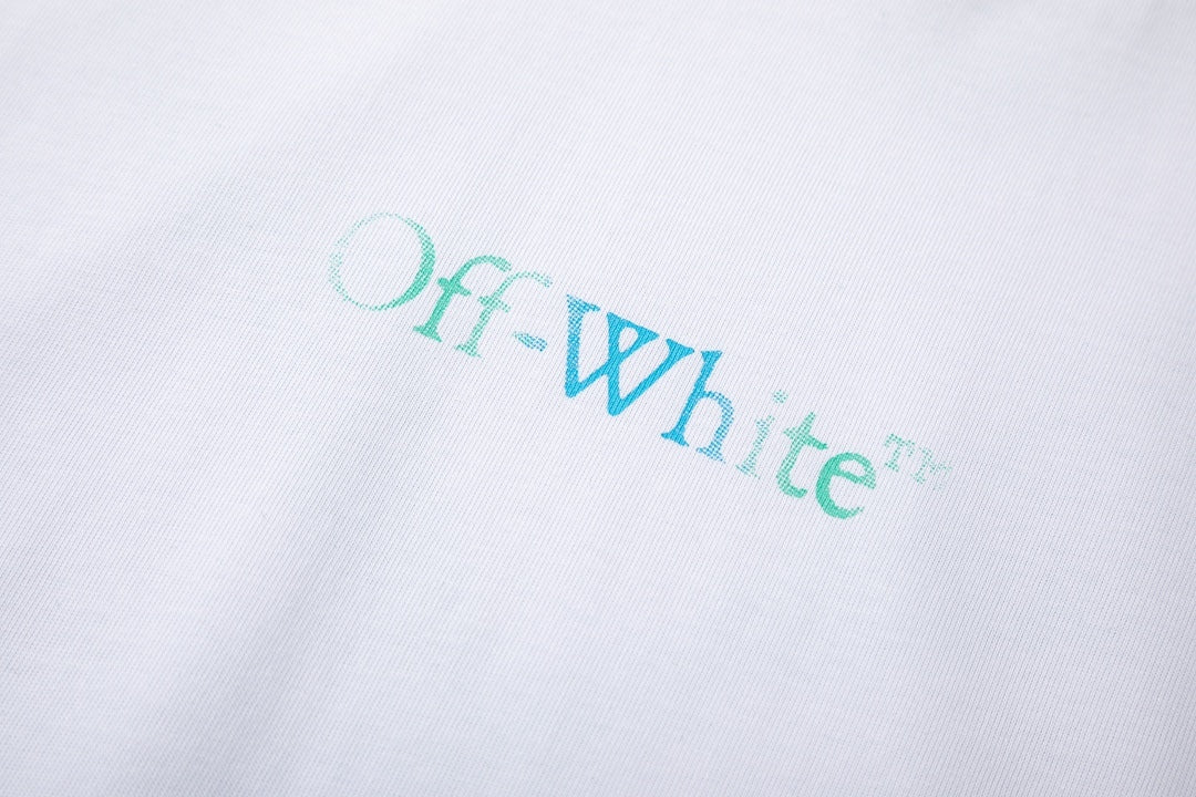 Off-White Green Blue Arrow T-Shirt