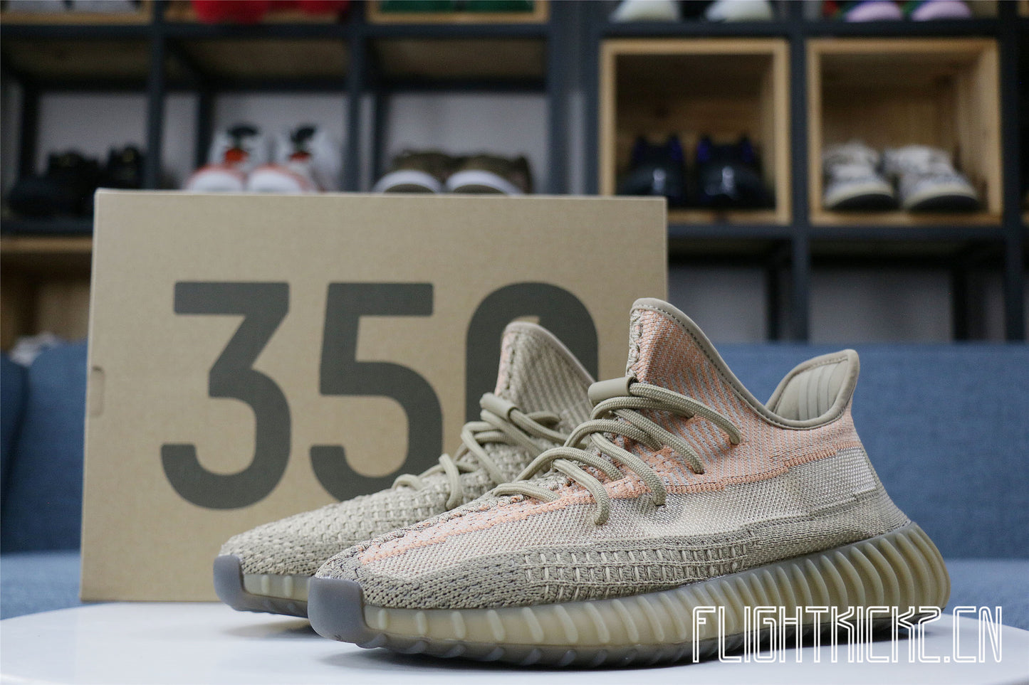 2020 Yeezy Boost 350 V2 “Sand Taupe/Eliada”(LN5 A1)