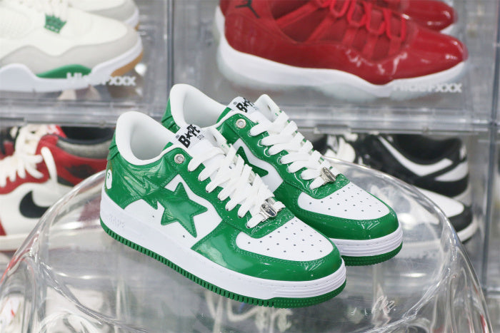 A Bathing Ape Bape Sta Low Green