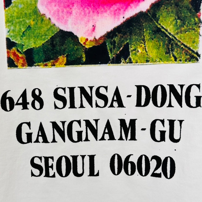 Suprem3 Seoul Box Logo Tee White