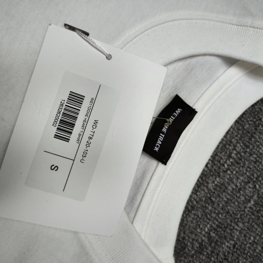 WE11D0NETRACK New Colorful Hand-Painted Graffiti T-Shirt