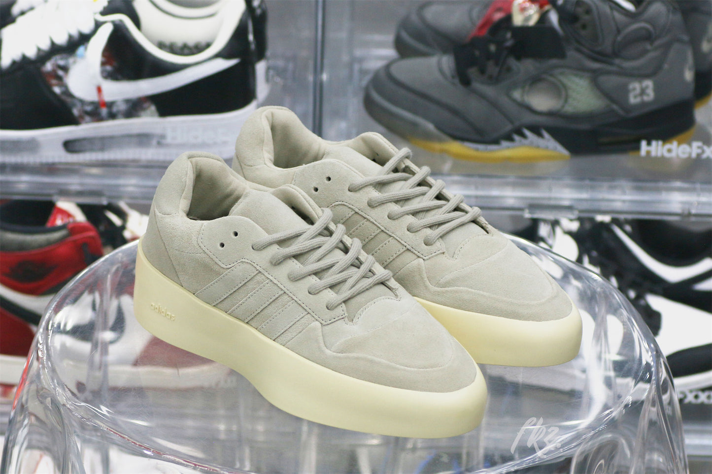 Fear of God x adidas Rivalry Low 86 Dusty Beige