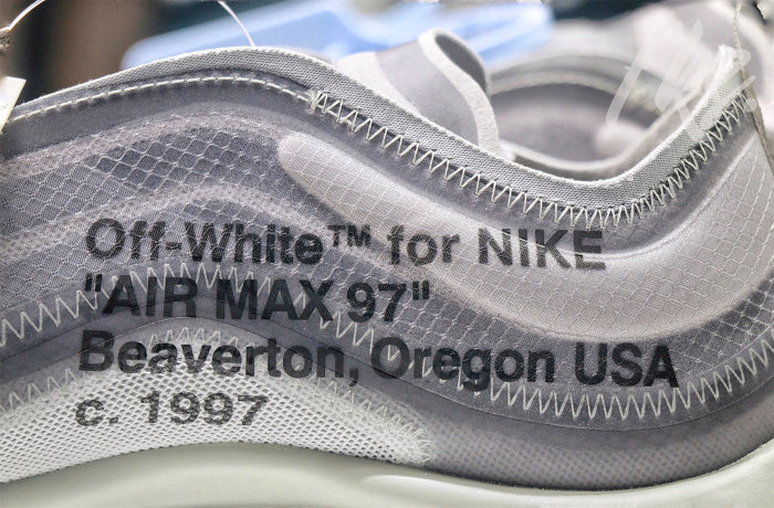 Off White X Air Max 97 Grey Menta