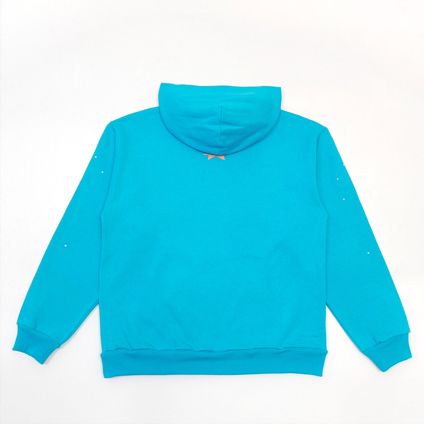 1:1 New puff logo washing oversized hoodie