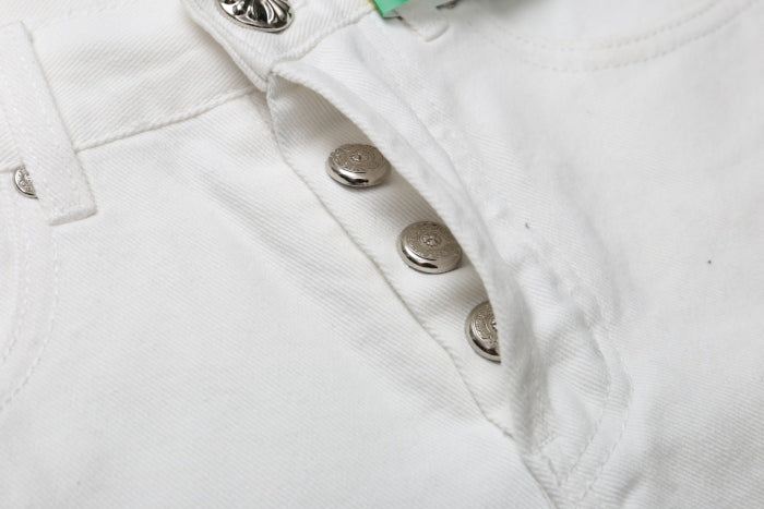 Chrome Hearts Ancient graffiti with Leopard Print Pants