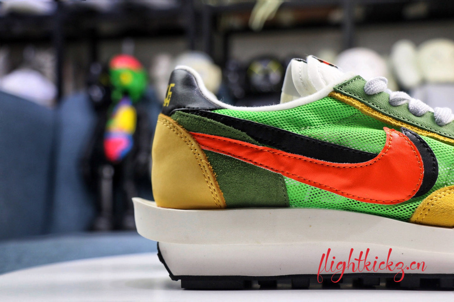 Nike LD Waffle Sacai Green Gusto