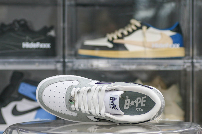 A Bathing Ape Bape Sta Low Grey Black