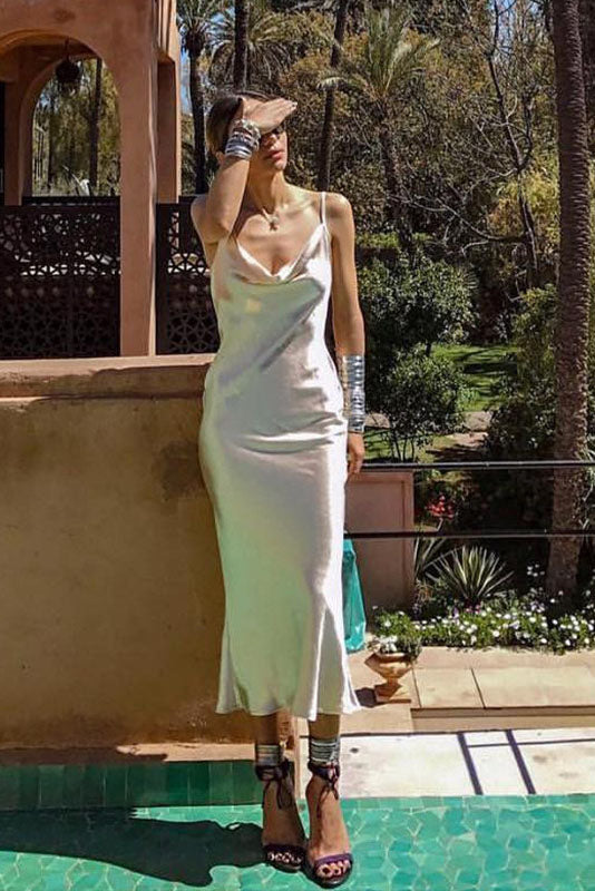 Flowing Moonlight Dress