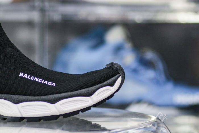Balenciag* 3XL Sock Sneaker 'Black White'