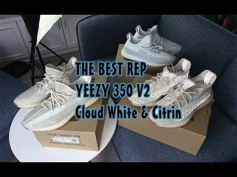 2019 Yeezy 350 V2 Cloud White None Reflective(Ln5 A1)