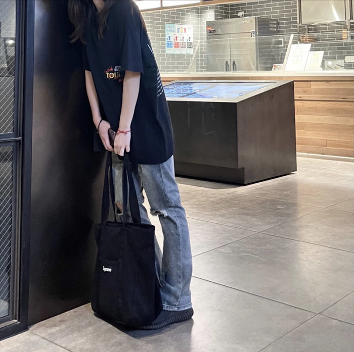 Travis Scott Cactus Jack Astroworld Logo solid color letter printing short sleeves