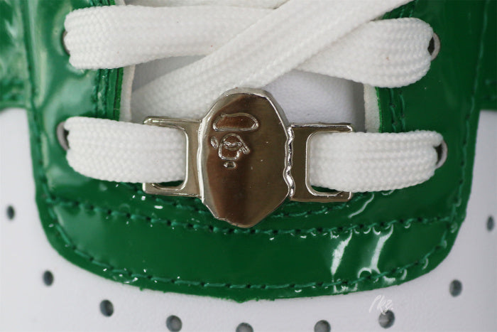 A Bathing Ape Bape Sta Low Green