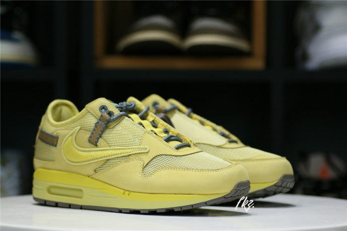Nike Air Max 1 Travis Scott Cactus Jack Saturn Gold
