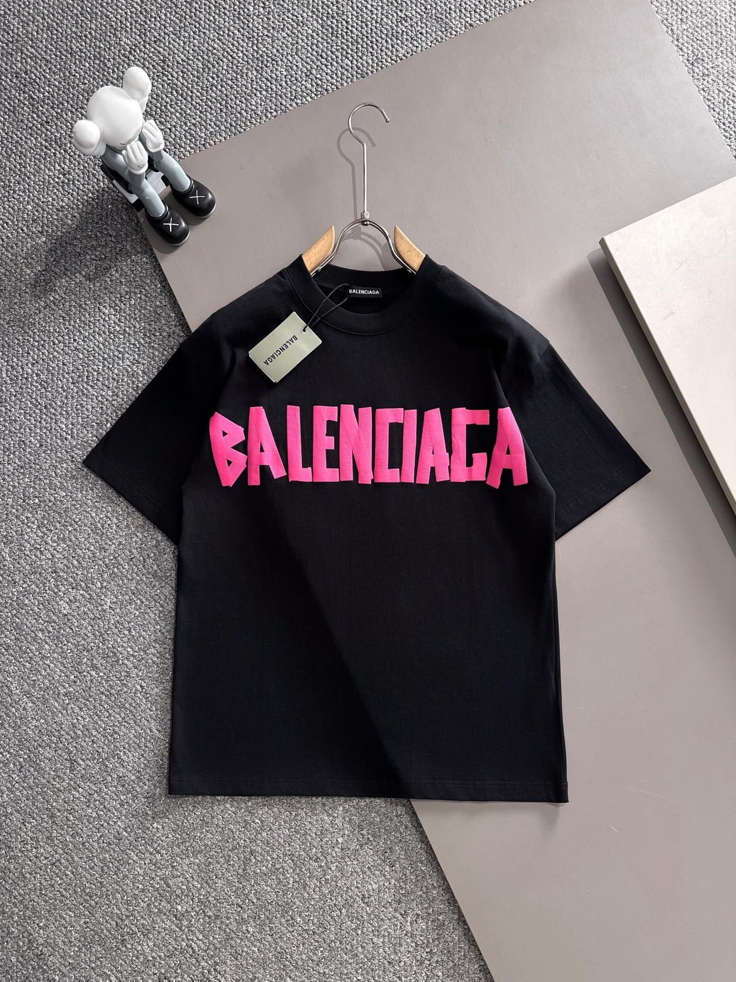 New arrival big letter in front and back side 3 collors cotton tees