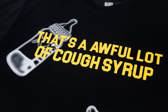 THAT'S A AWFUL LOT OF COUGH SYRUP Baby Bottle Tee