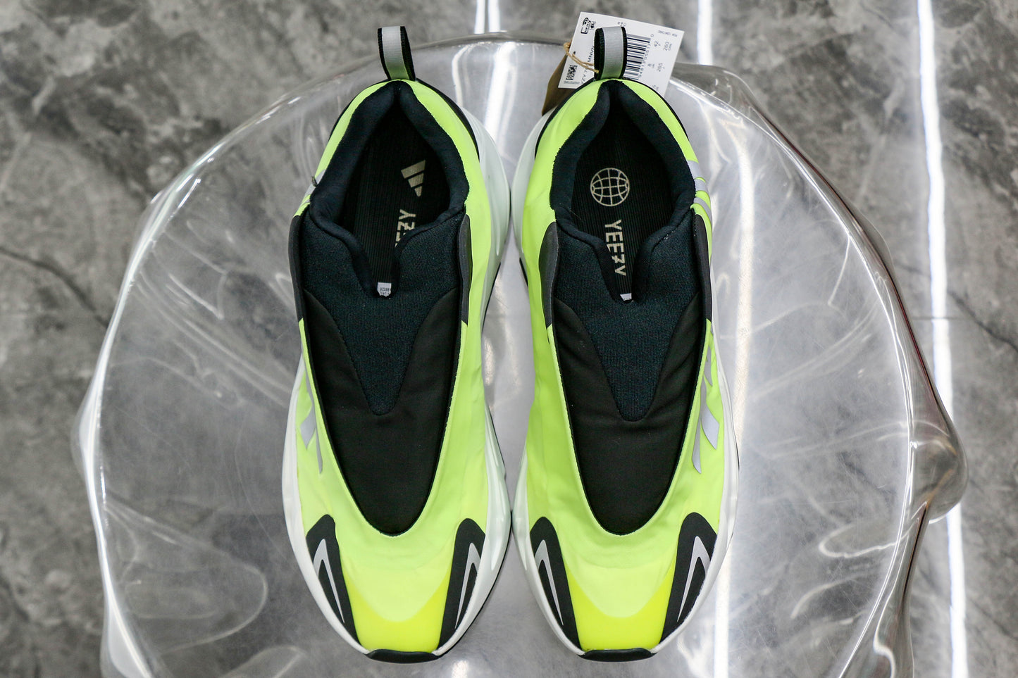 Adidas Yeezy Boost 700 MNVN Laceless Phosphor