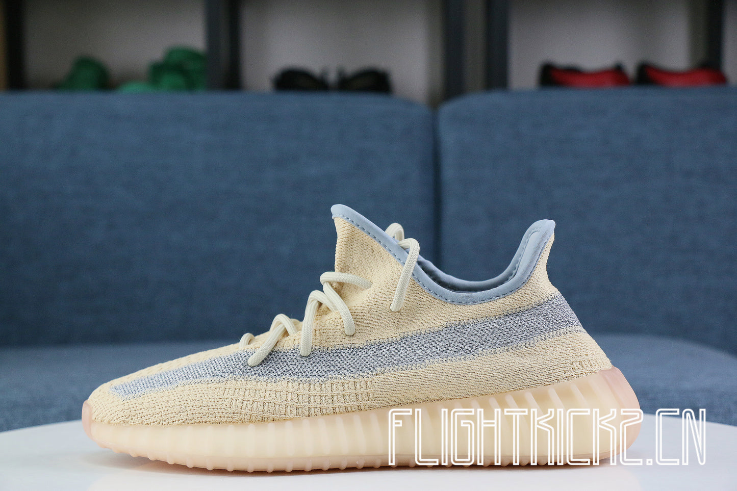2020 Yeezy 350 V2 Linen Reflective Strip(LN5 A1)