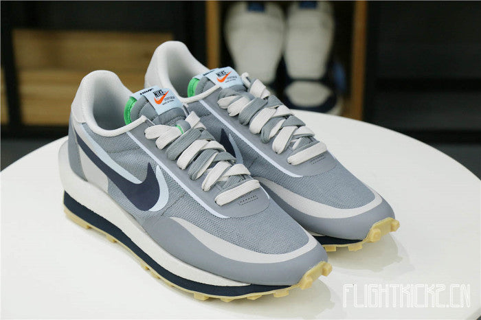 Nike LD Waffle sacai CLOT Kiss of Death 2 Cool Grey
