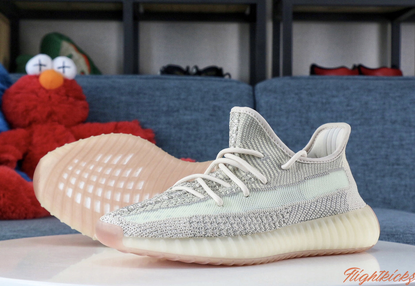 2019 Yeezy 350 V2 Citrin Reflective(Ln5 A1 batch)