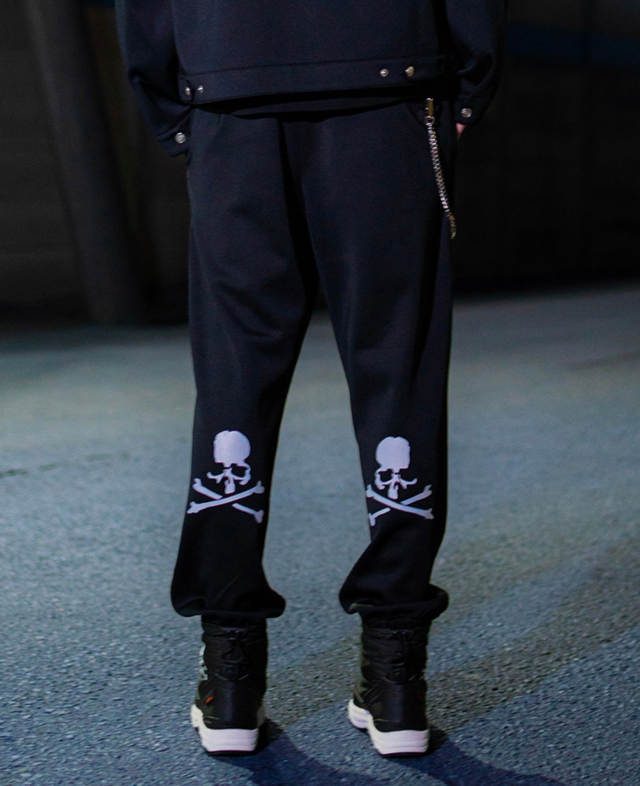 MMJ joint Dickies reflective printed logo trousers