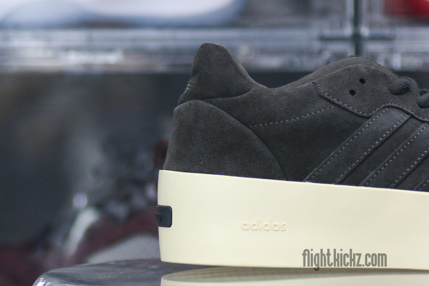 Fear of God x adidas Rivalry Low 86 Core Black