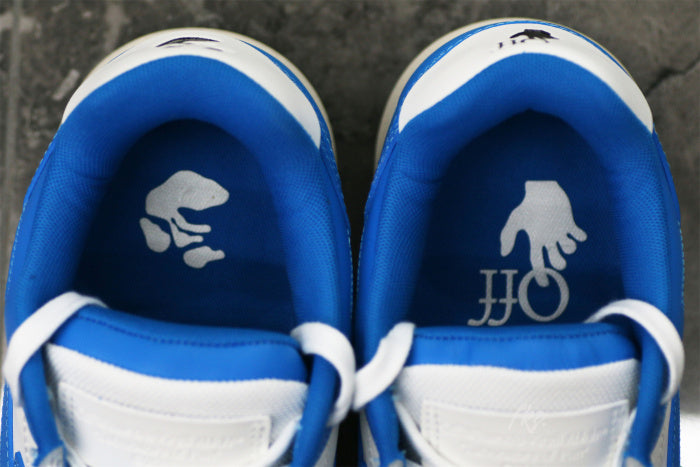 Off-White University Blue 'Out Of Office' Sneakers