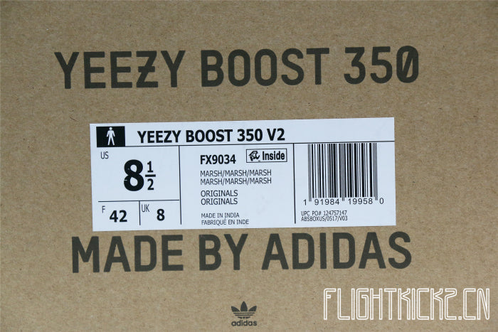 2020 Yeezy 350 V2 Marsh Reflective Stripe(Ln5 A1)