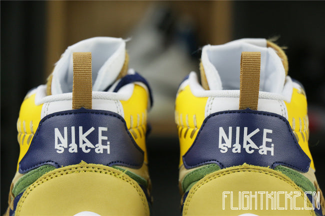 Nike Vaporwaffle sacai Jean Paul Gaultier Sesame Blue