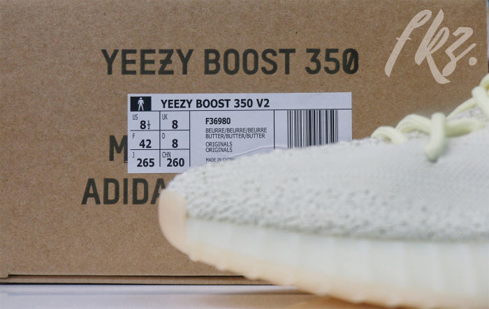 2018 Yeezy 350 V2 Butter/Icy Yellow (Ln5 A1)