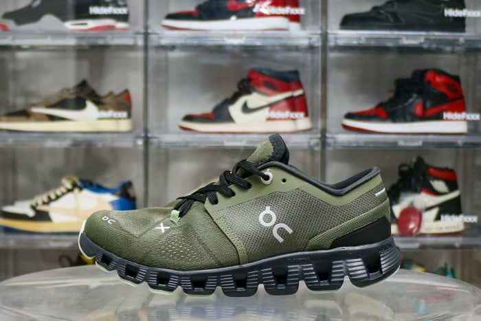 On Cloud X 3 Olive Reseda