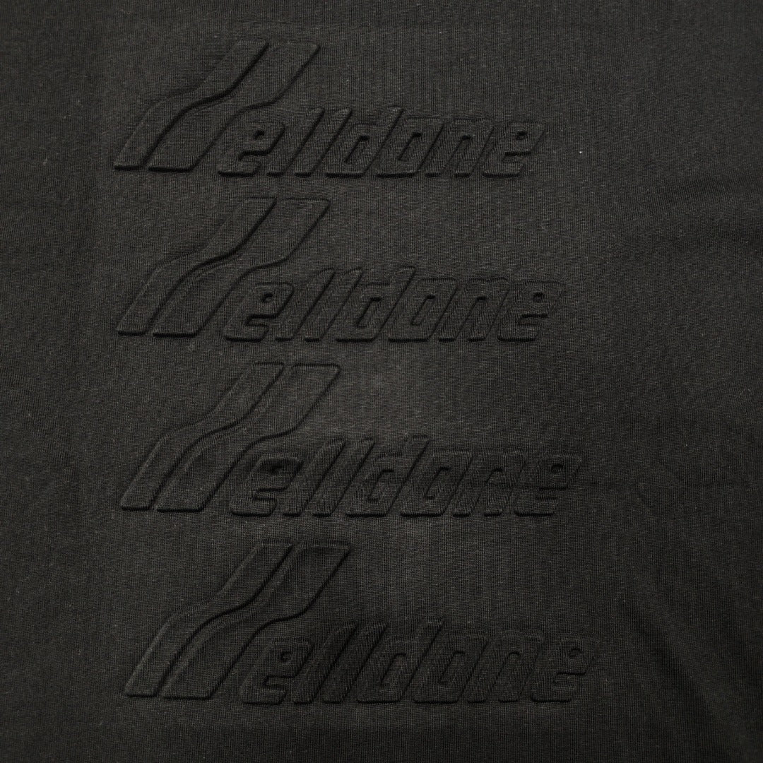 WE11D0NE TRACK Embossed Banner T-Shirt