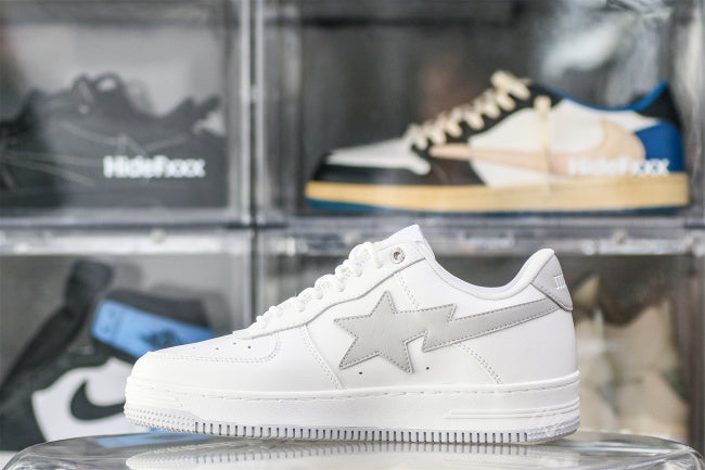 JJJJound x Bapesta White Grey
