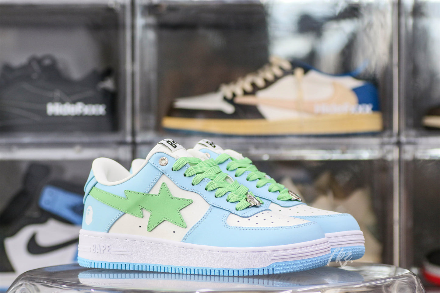 A Bathing Ape Bapesta - Pastel Pack 'Blue'