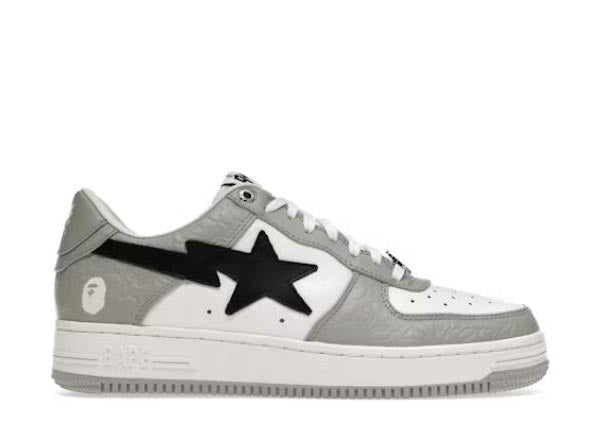 A Bathing Ape Bape Sta Low Grey Black