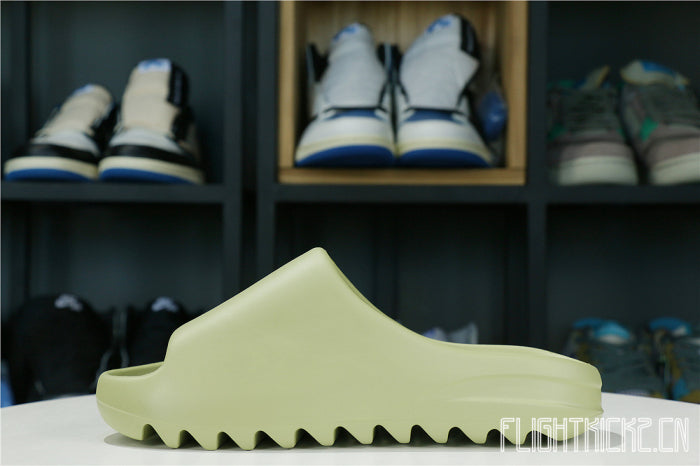 Kanye West Yeezy Slide Resin 2019(FX0494豆绿)(LN5 A1 Batch)