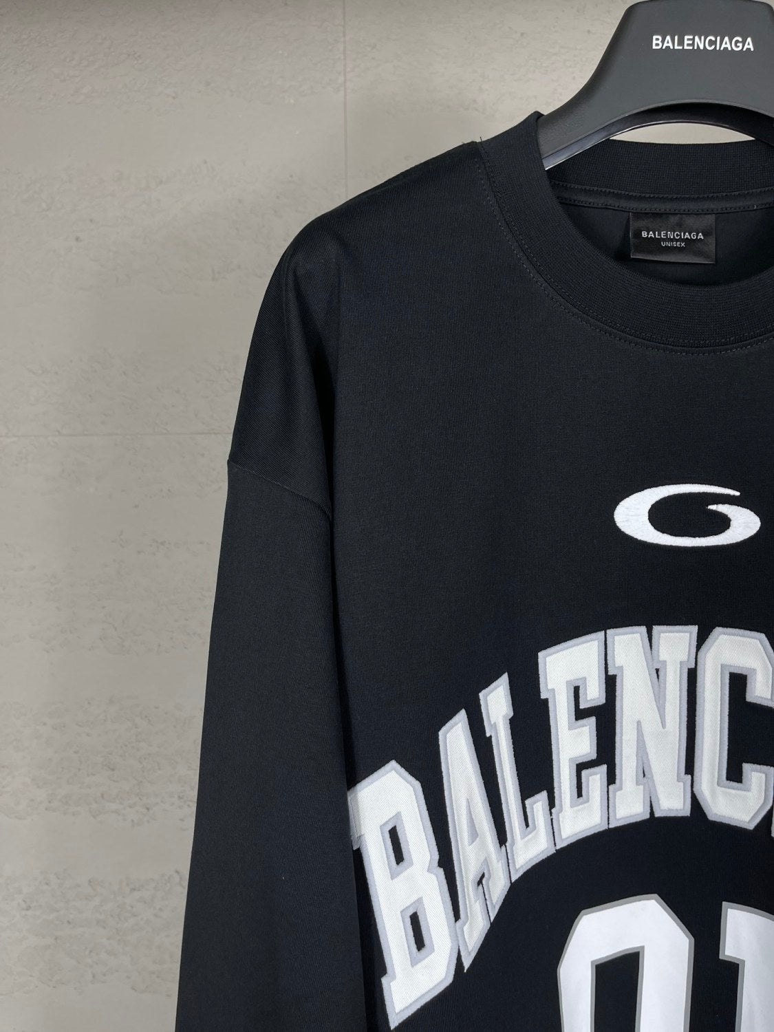 Balanciag@ Jersey Long Sleeves Tee 2025