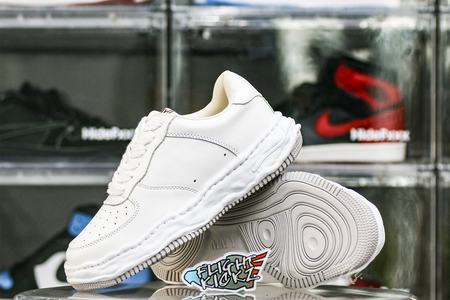 MaisOn Margiel@ Yasuhir0 perforated-detail low-top sneakers