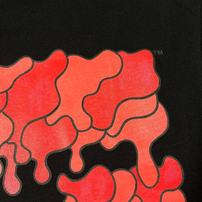 Ow red ash dissolving graded short sleeves