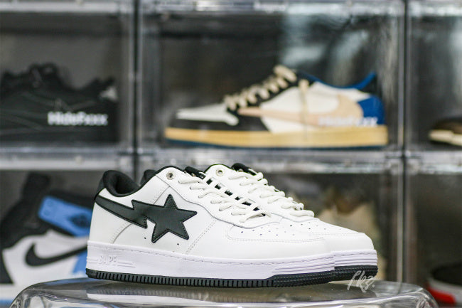 JJJJound x Bapesta White Black