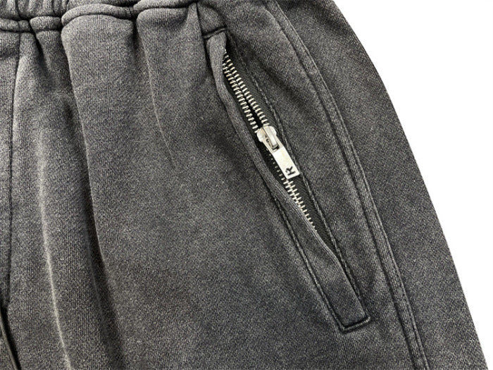 R3present x FOG Washed Solid Color Bermuda Shorts