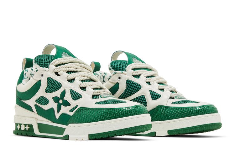 Louis Vuitton LV Skate Sneaker Green White