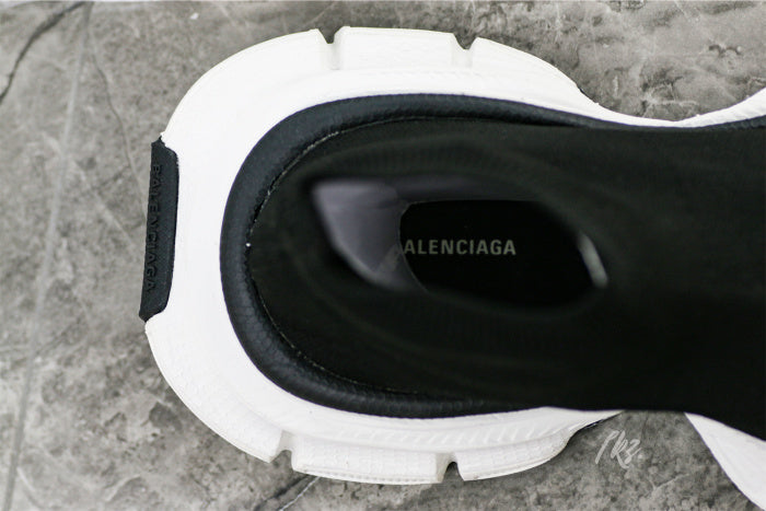 Balenciag* 3XL Sock Sneaker 'Black White'