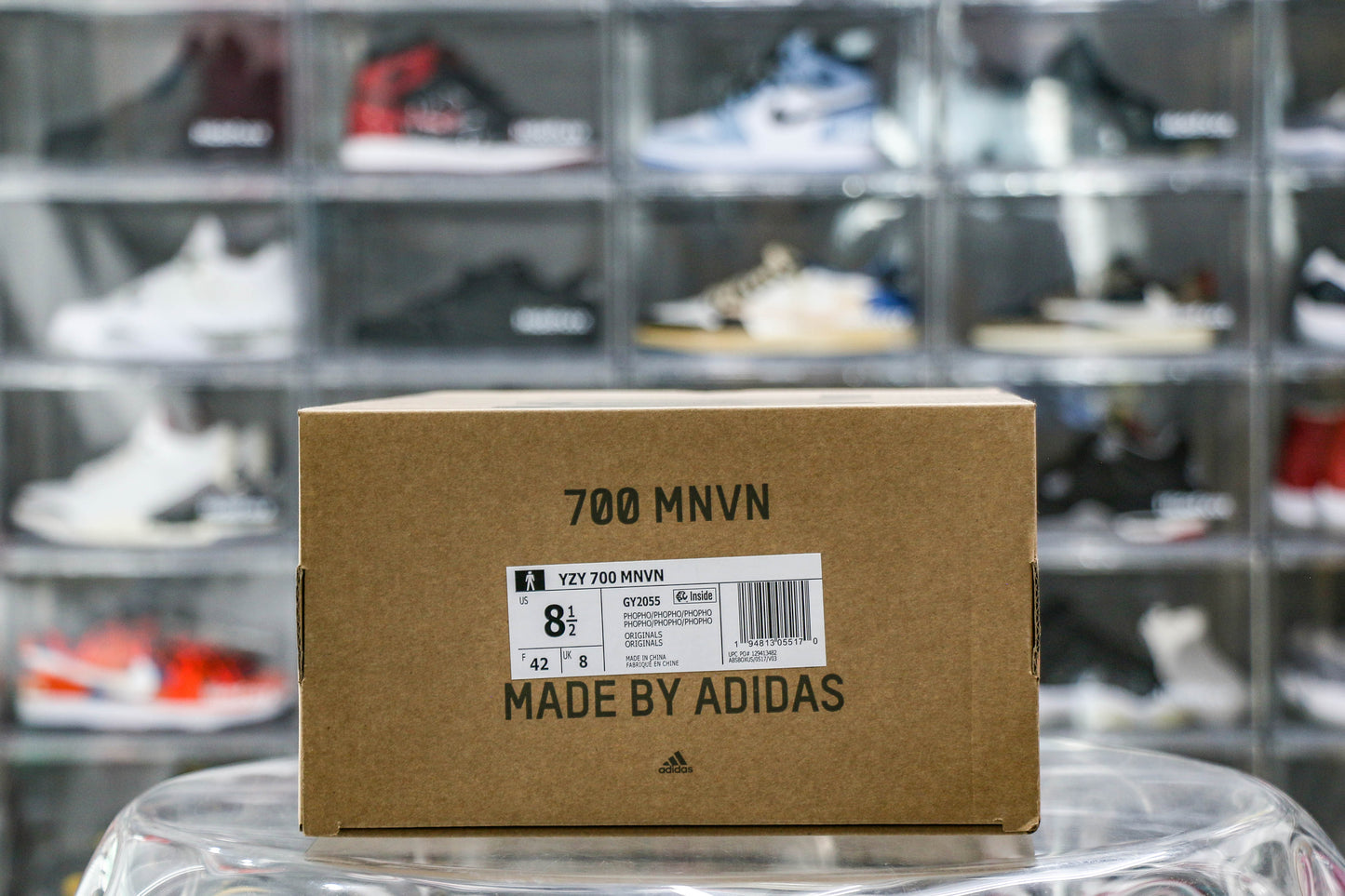 Adidas Yeezy Boost 700 MNVN Laceless Phosphor