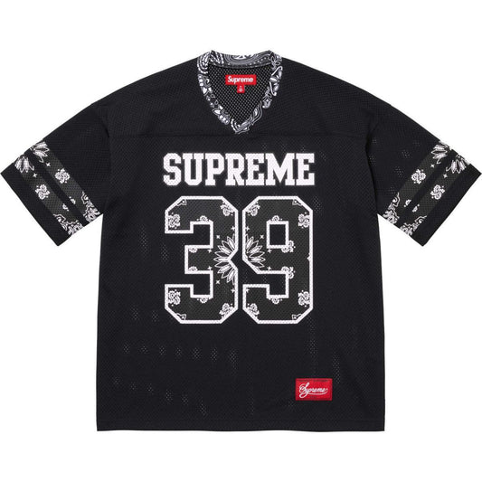 1:1 black white mesh jersey tshirt