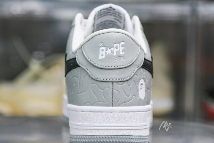 A Bathing Ape Bape Sta Low Grey Black