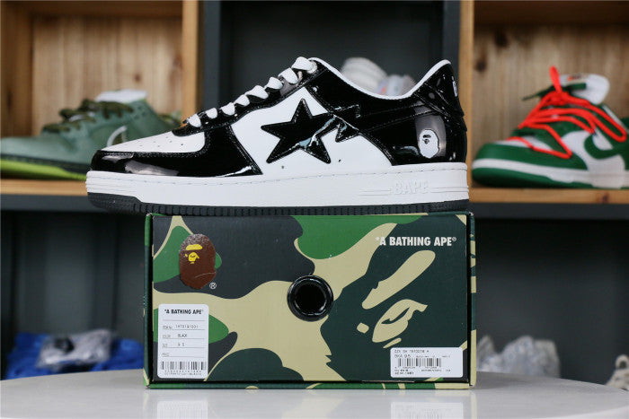 A Bathing Ape Bape Sta Low Black