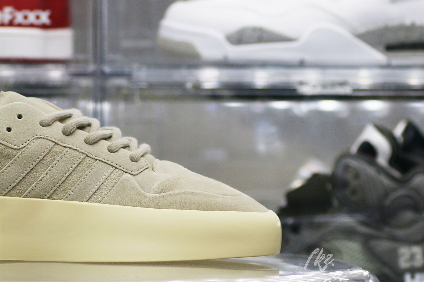 Fear of God x adidas Rivalry Low 86 Dusty Beige